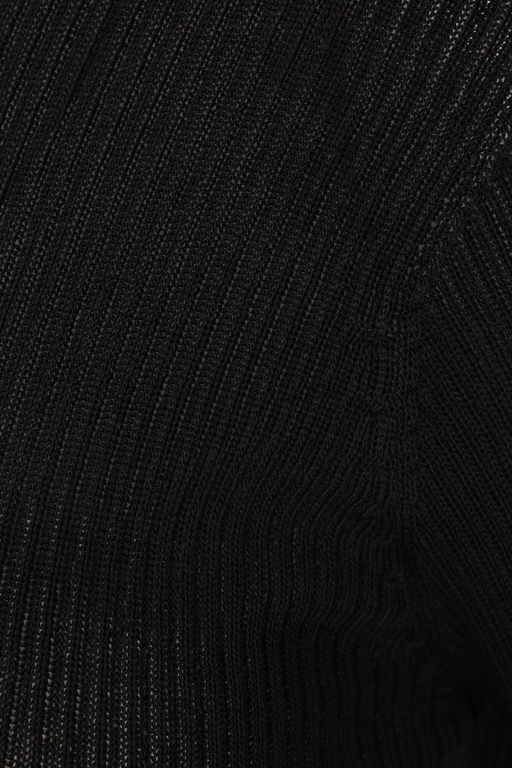 Topwear>CFCL pullover Soft Portrait in maglia a costine Nero