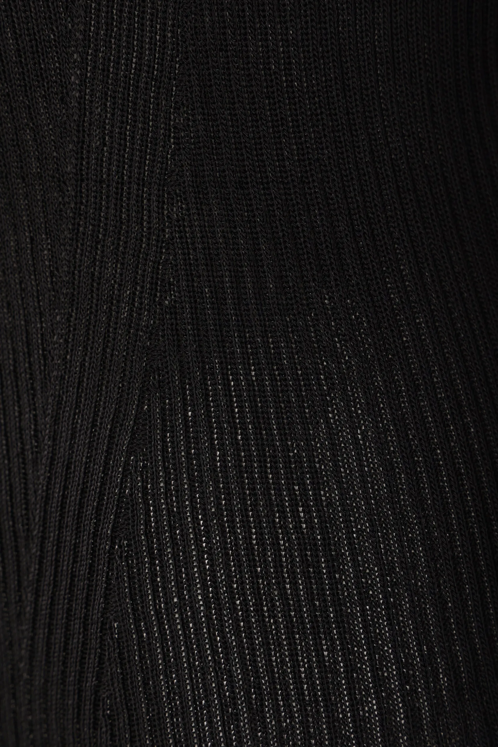 Topwear>CFCL pullover Soft Portrait in maglia a costine Nero