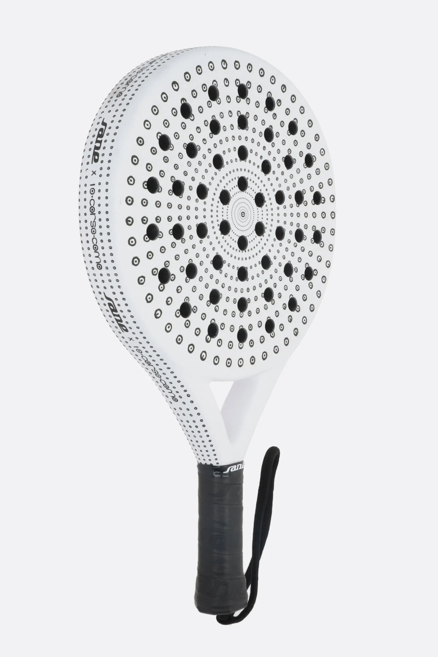Lifestyle>SANE X 10 CORSO COMO racchetta per padel in carbonio 3k Bianco