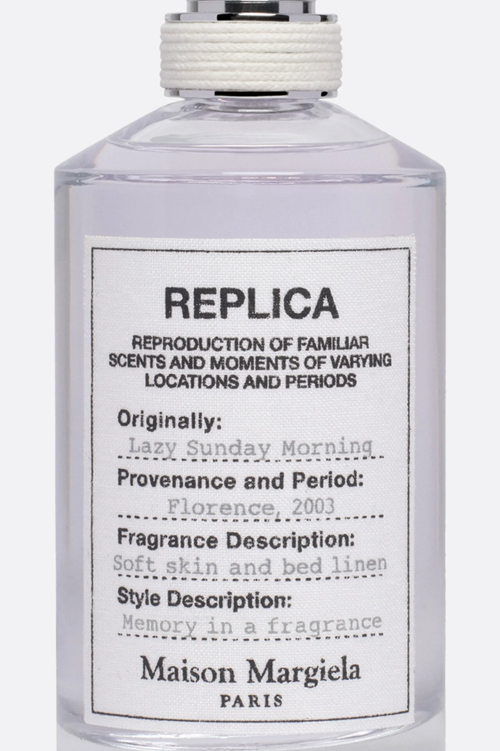 Profumi E Beauty>MAISON MARGIELA PARFUMS Replica Lazy Sunday Morning Eau de Toilette 100 ml Neutro