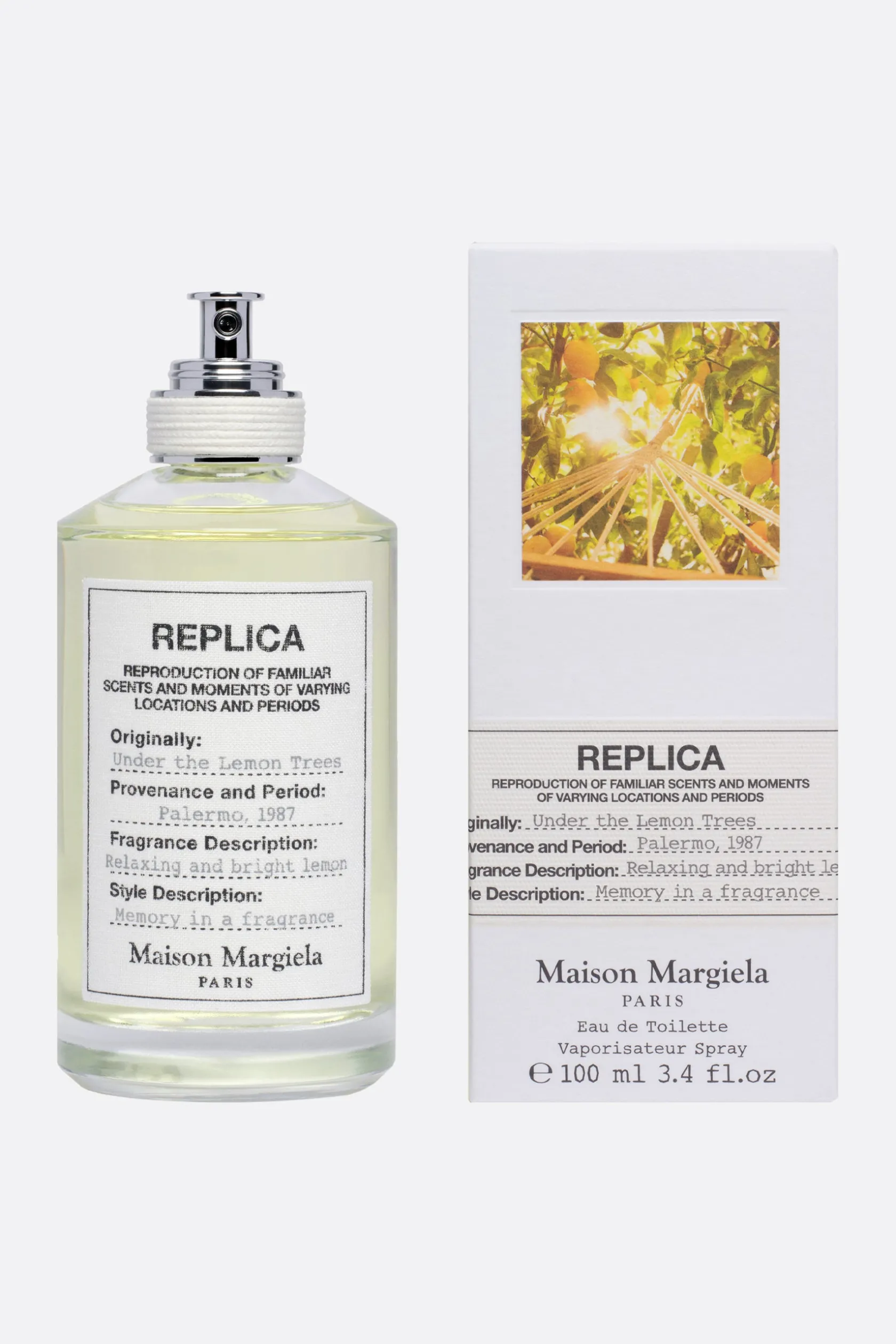 Profumi E Beauty>MAISON MARGIELA PARFUMS Replica Under the Lemon Trees Eau de Toilette 100 ml Neutro