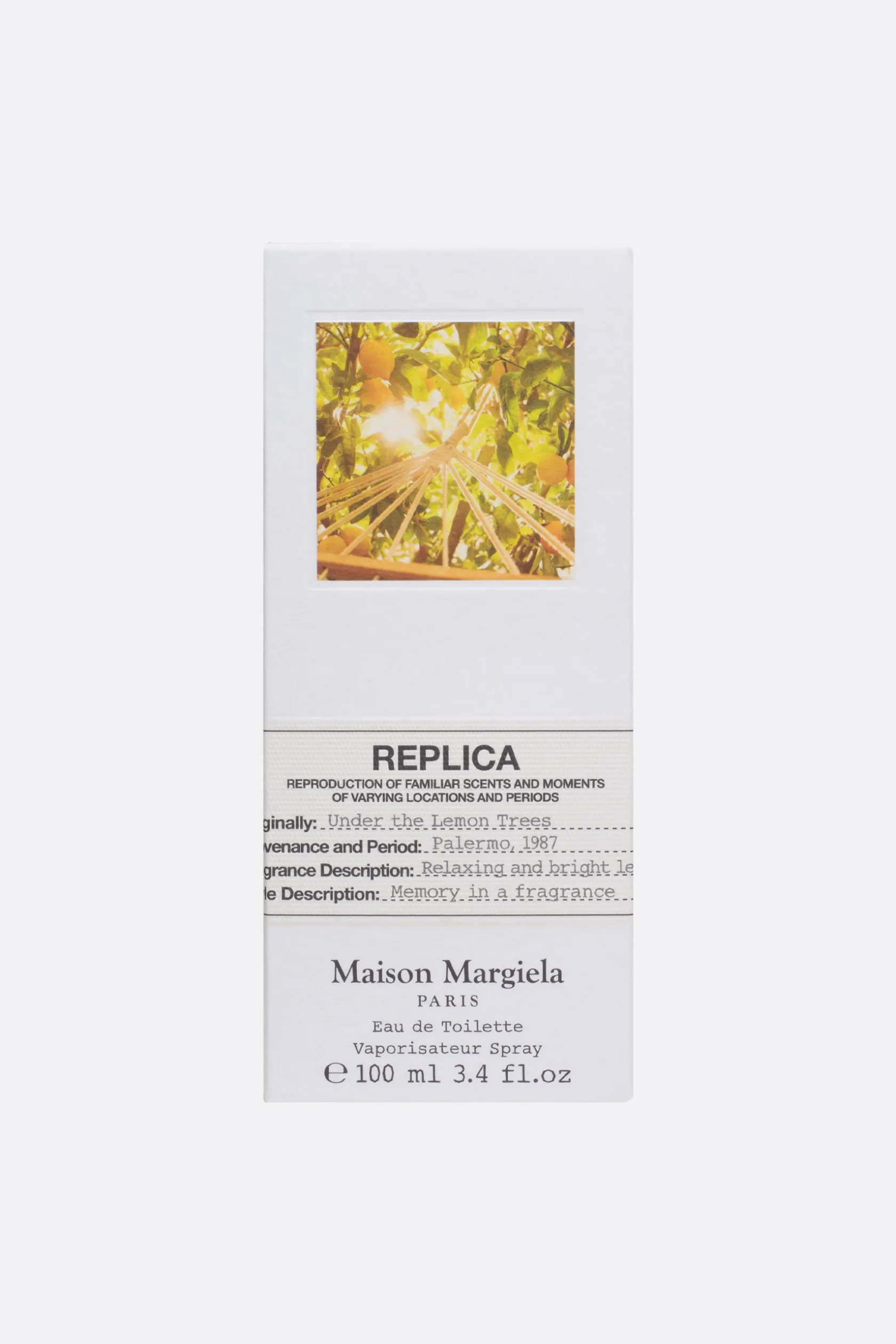 Profumi E Beauty>MAISON MARGIELA PARFUMS Replica Under the Lemon Trees Eau de Toilette 100 ml Neutro