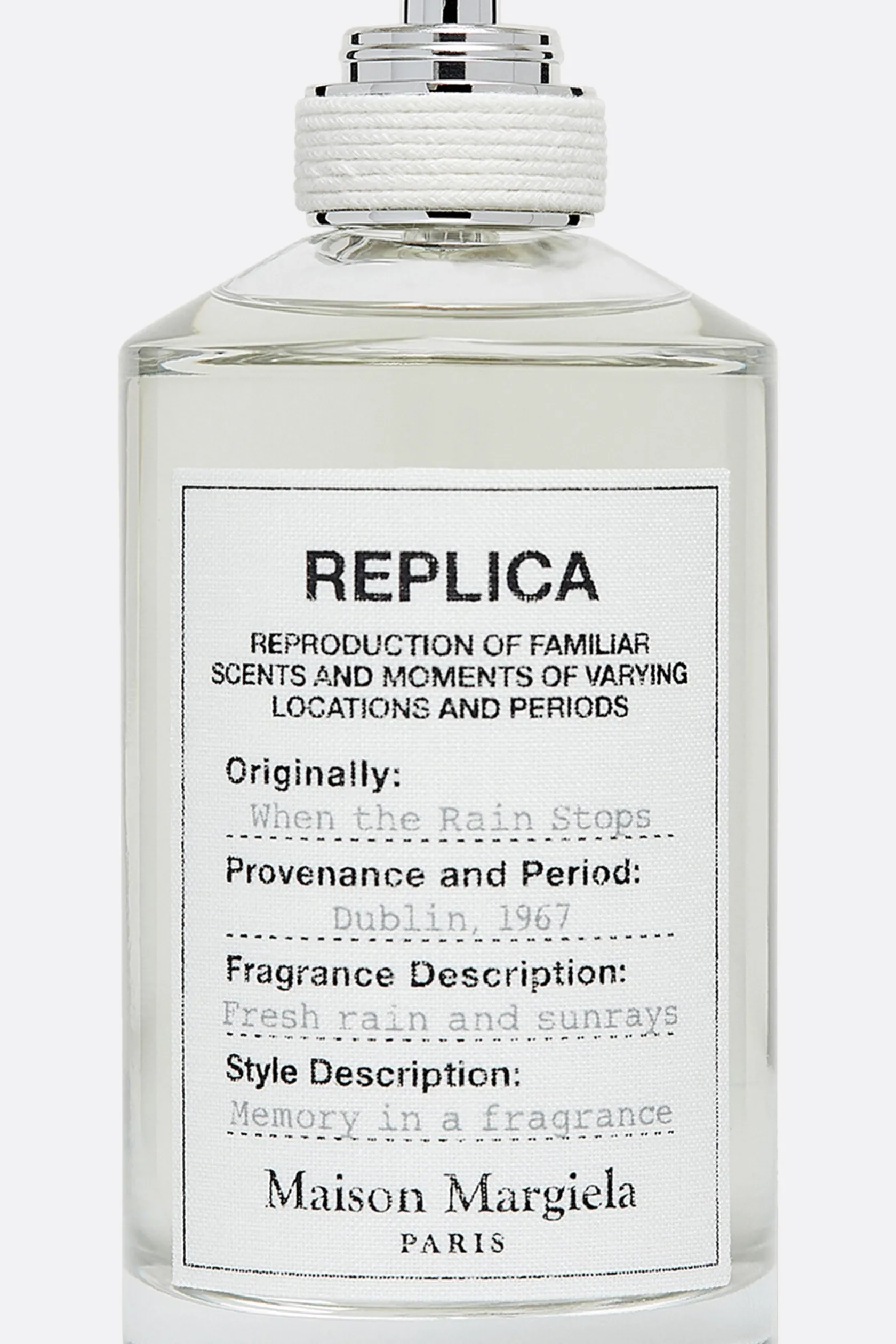 Profumi E Beauty>MAISON MARGIELA PARFUMS Replica When the Rain Stops Eau de Toilette 100 ml Neutro