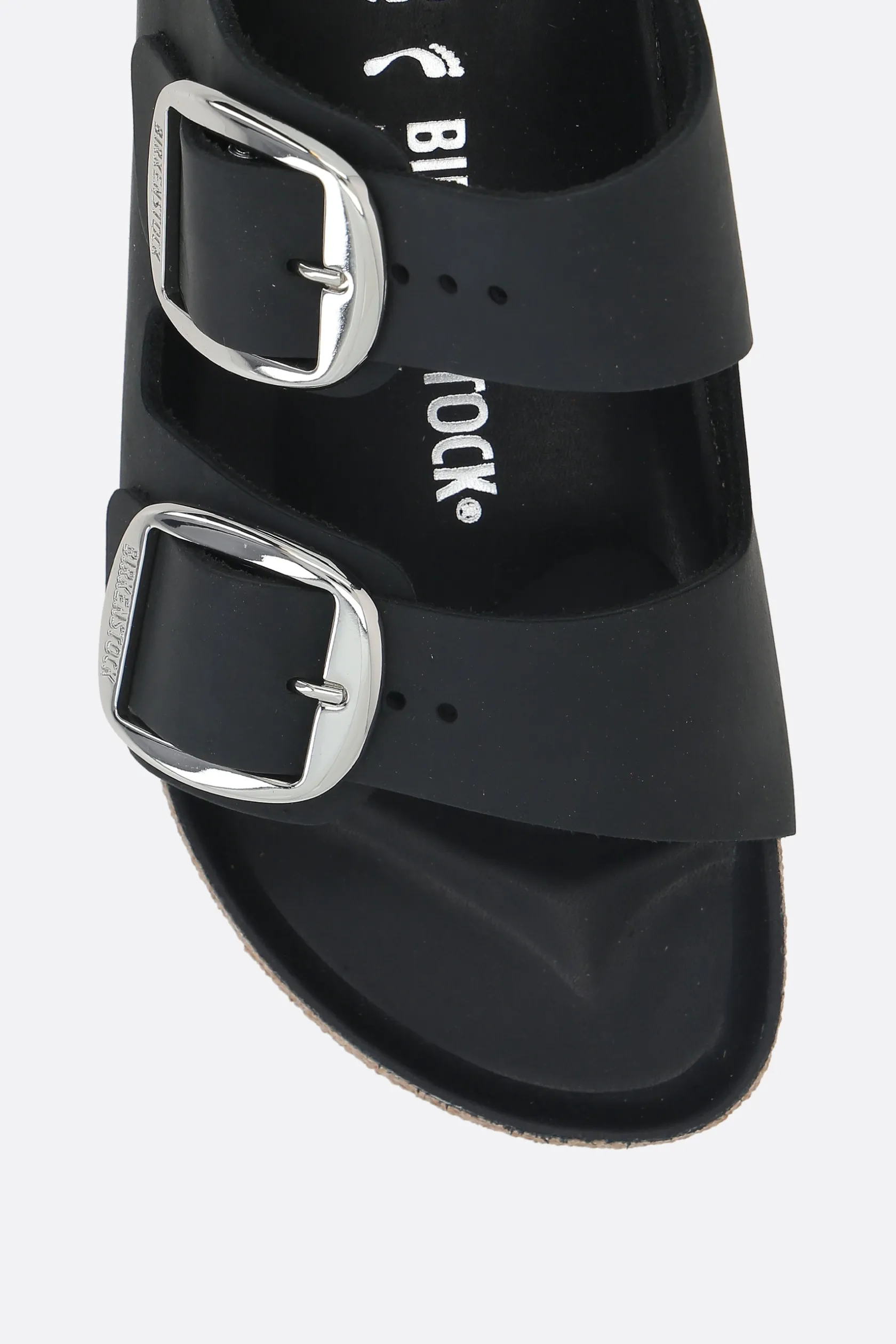 Sandali>BIRKENSTOCK sandalo flat Arizona Big Buckle in pelle oliata (Narrow Fit) Nero