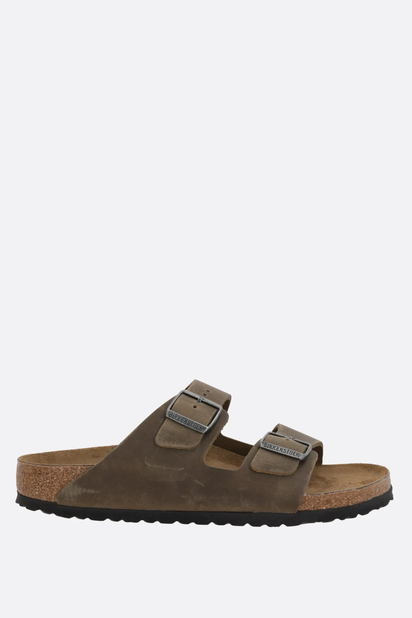 Sandali Flat>BIRKENSTOCK sandalo flat Arizona BS in pelle oliata (Narrow Fit) Marrone