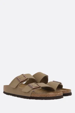 Sandali Flat>BIRKENSTOCK sandalo flat Arizona BS in nabuk (Narrow Fit) Marrone