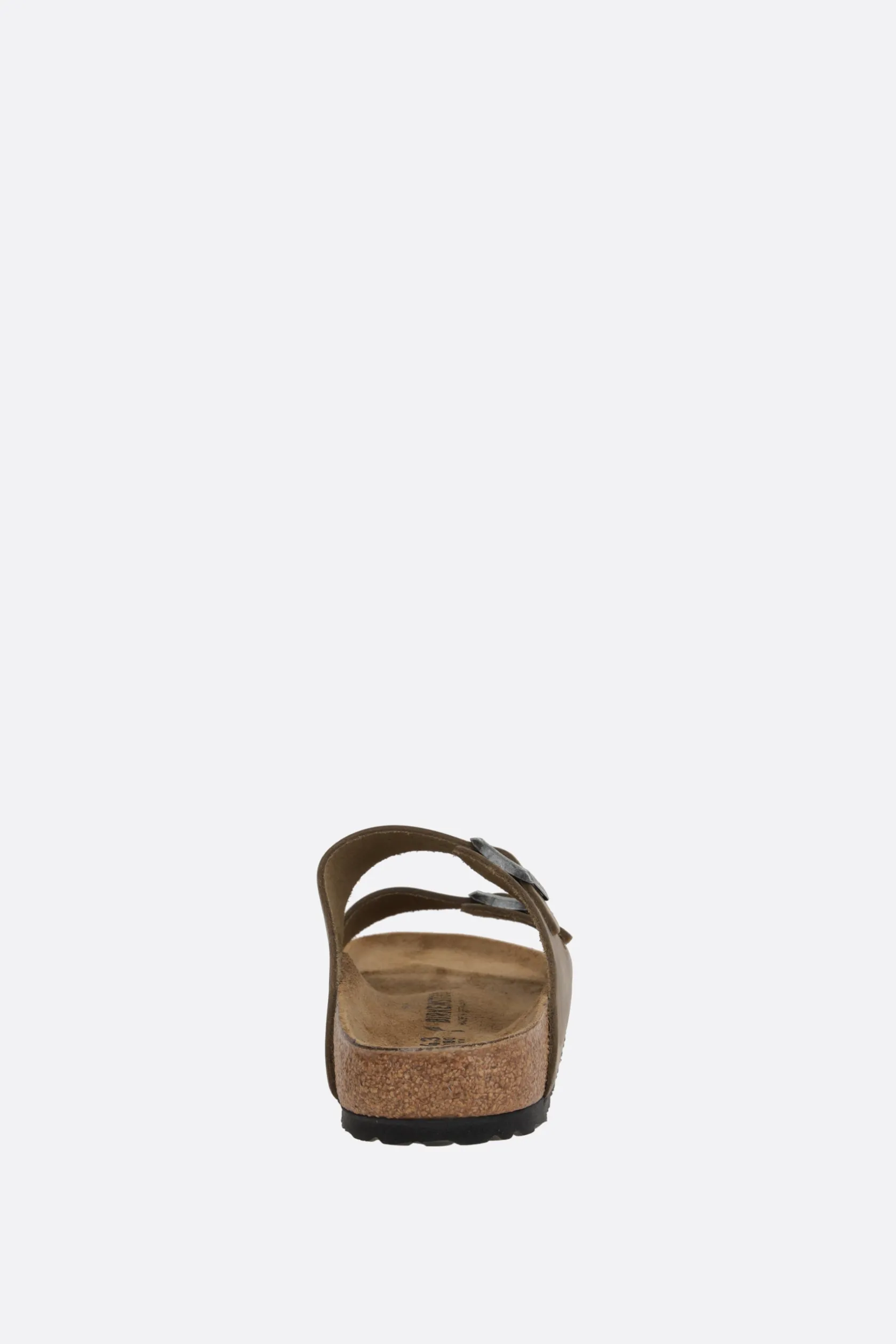 Sandali Flat>BIRKENSTOCK sandalo flat Arizona BS in pelle oliata (Narrow Fit) Marrone
