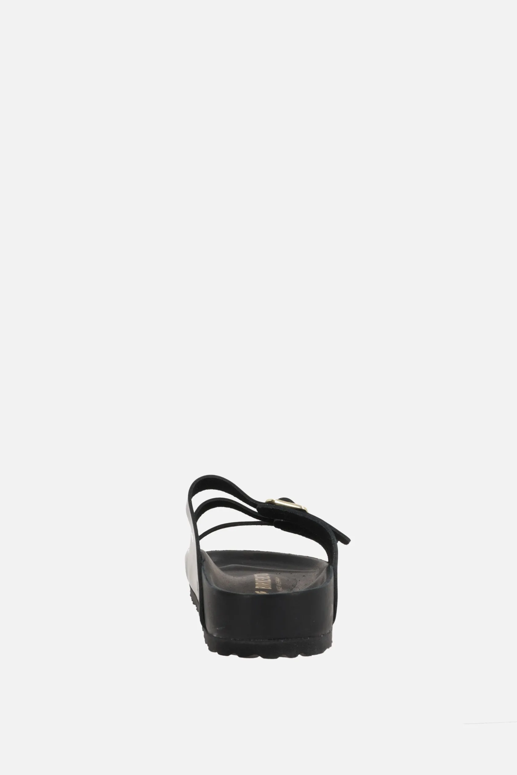 Sandali>BIRKENSTOCK sandalo flat Florida Fresh in pelle lucida (Narrow Fit) Nero