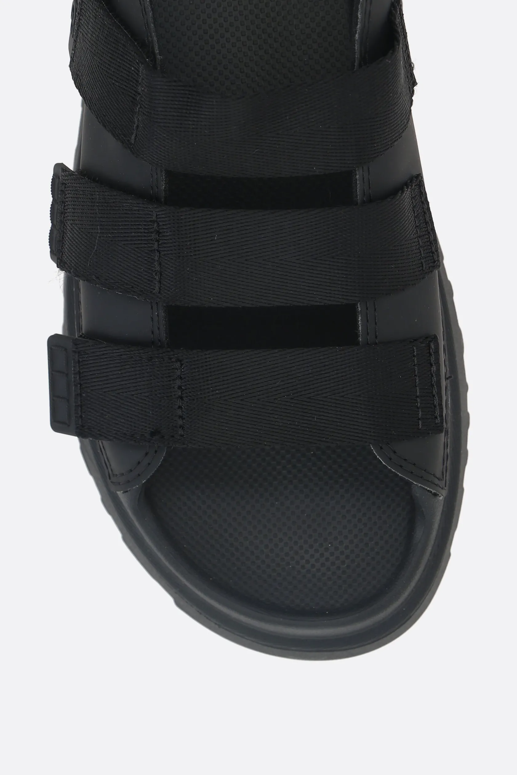 Sandali>UGG sandalo flatform GoldenGlow in pelle sintetica Nero