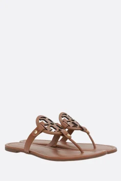 Sandali>TORY BURCH sandalo infradito Miller in pelle liscia Neutro
