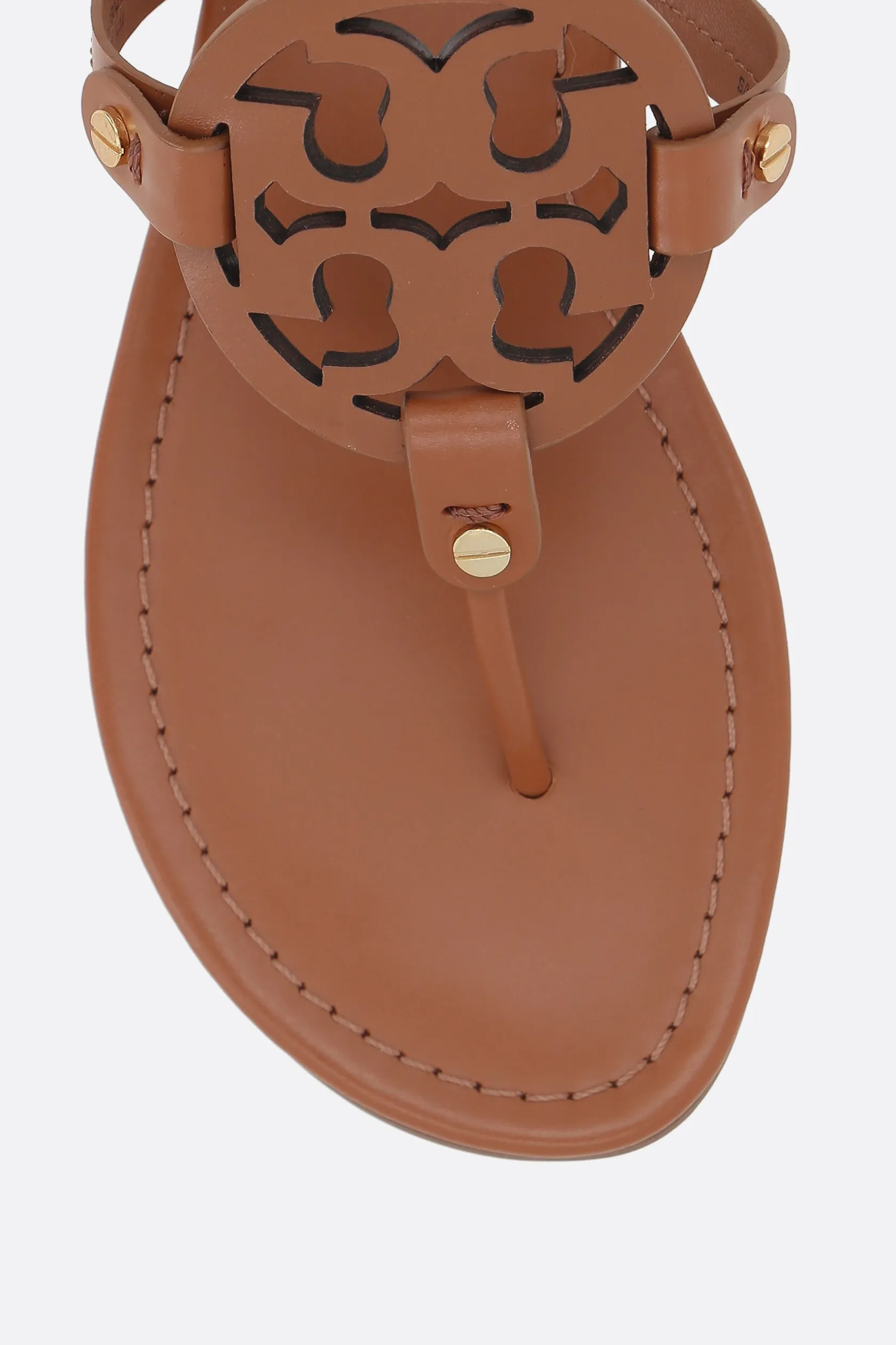 Sandali>TORY BURCH sandalo infradito Miller in pelle liscia Neutro