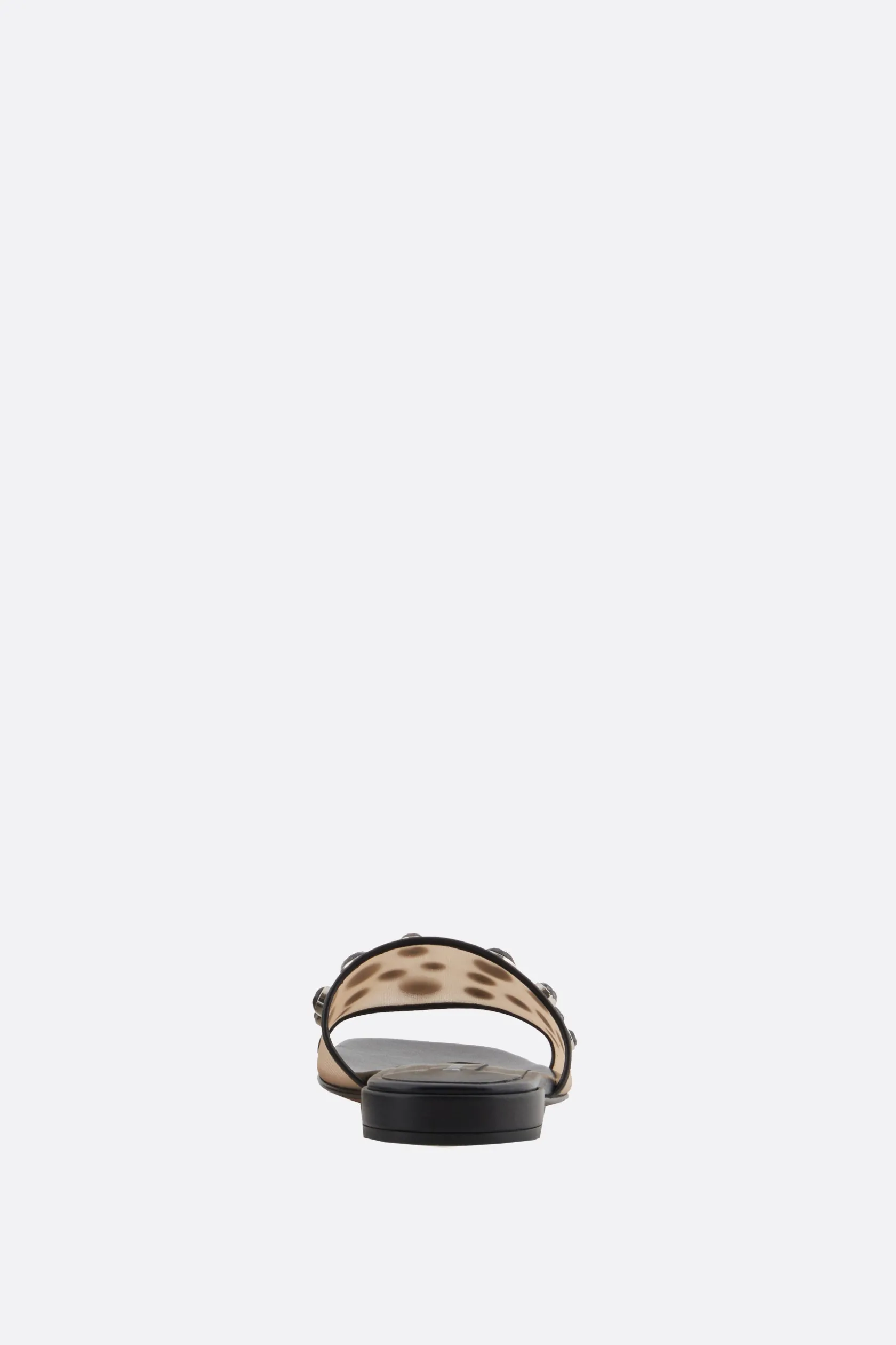 Sandali>GIORGIO ARMANI - 10 CORSO COMO sandalo slide in rete con strass Multicolor