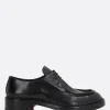 Scarpe Basse>SANTONI X 10 CORSO COMO scapra stringata in pelle spazzolata Nero