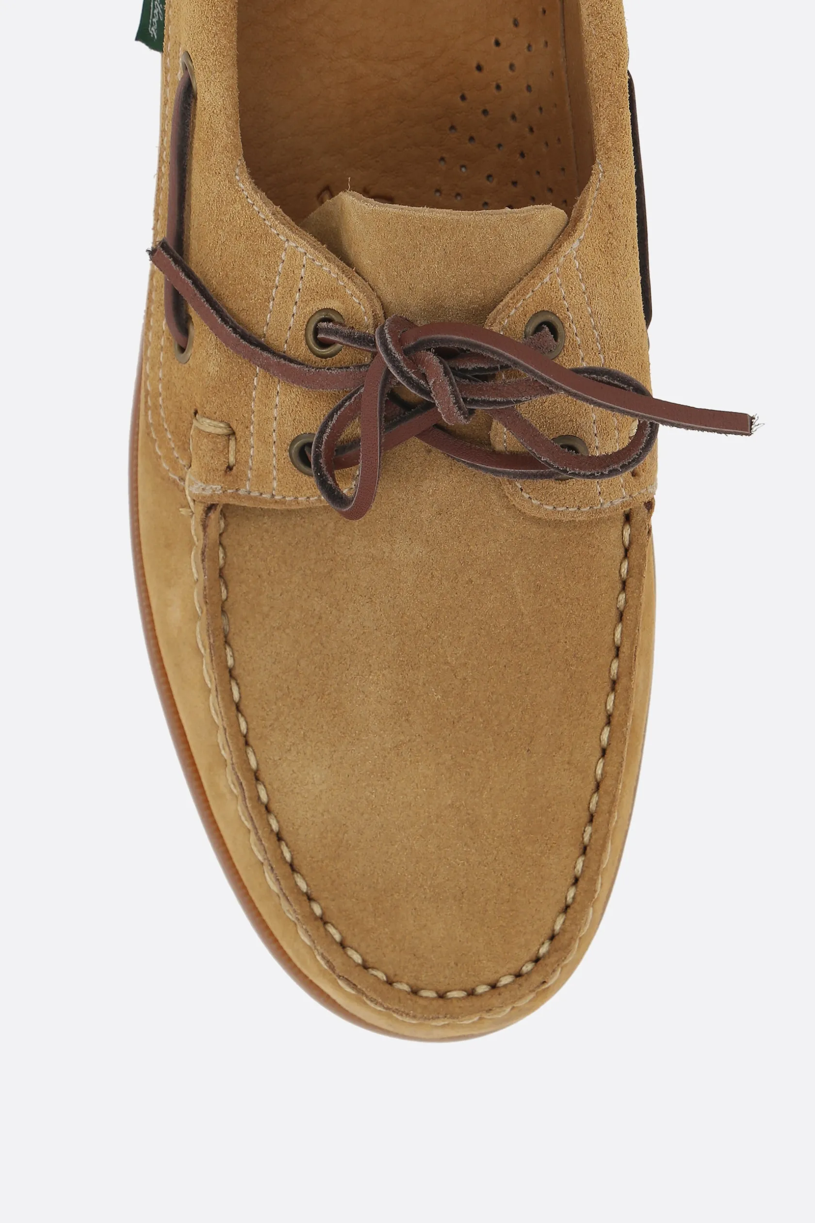 Scarpe Stringate>PARABOOT scarpa da barca Barth in suede Marrone