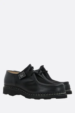 Scarpe Stringate>PARABOOT X 10 CORSO COMO scarpa derby Michael/Griff in pelle liscia e cavallino Nero