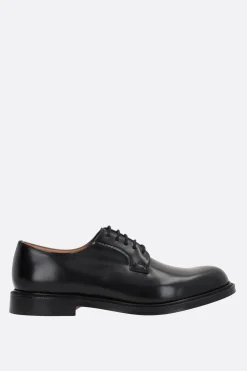 Scarpe Stringate>CHURCH'S scarpa derby Shannon in pelle spazzolata Nero