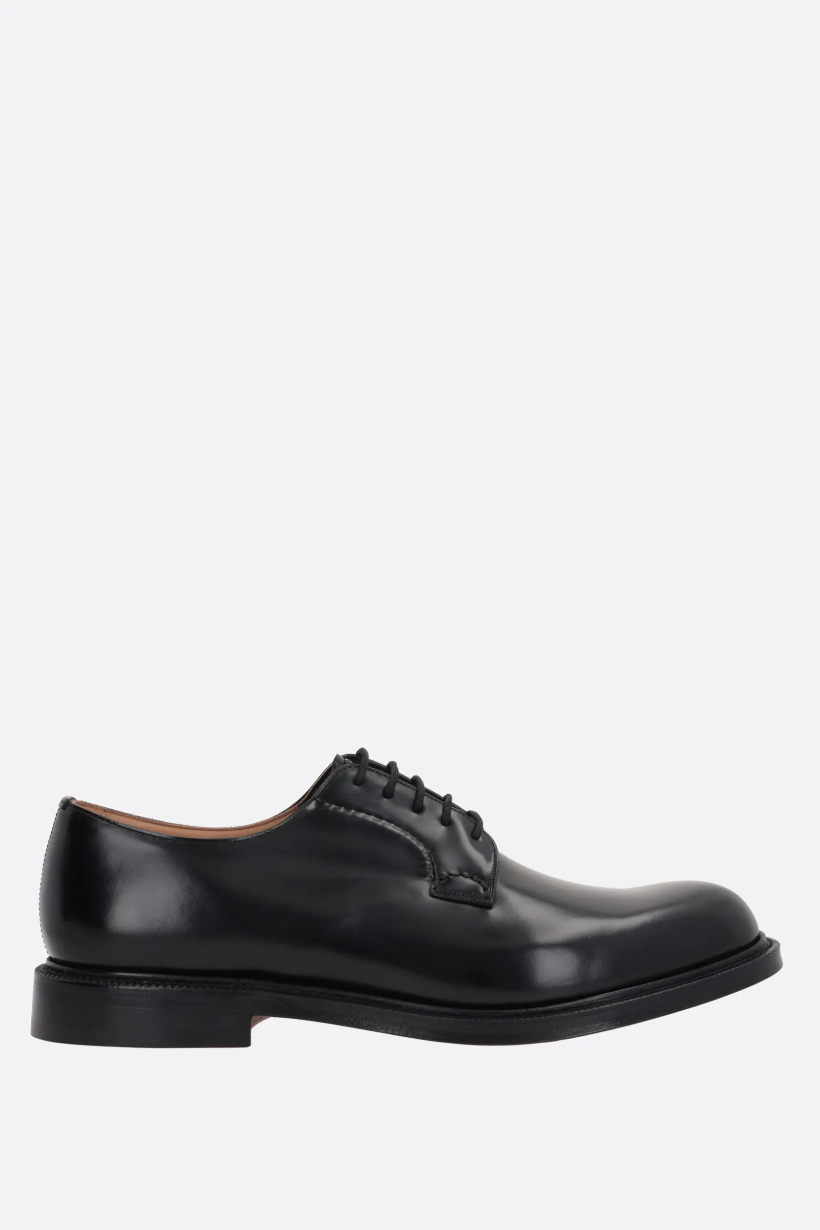 Scarpe Stringate>CHURCH'S scarpa derby Shannon in pelle spazzolata Nero