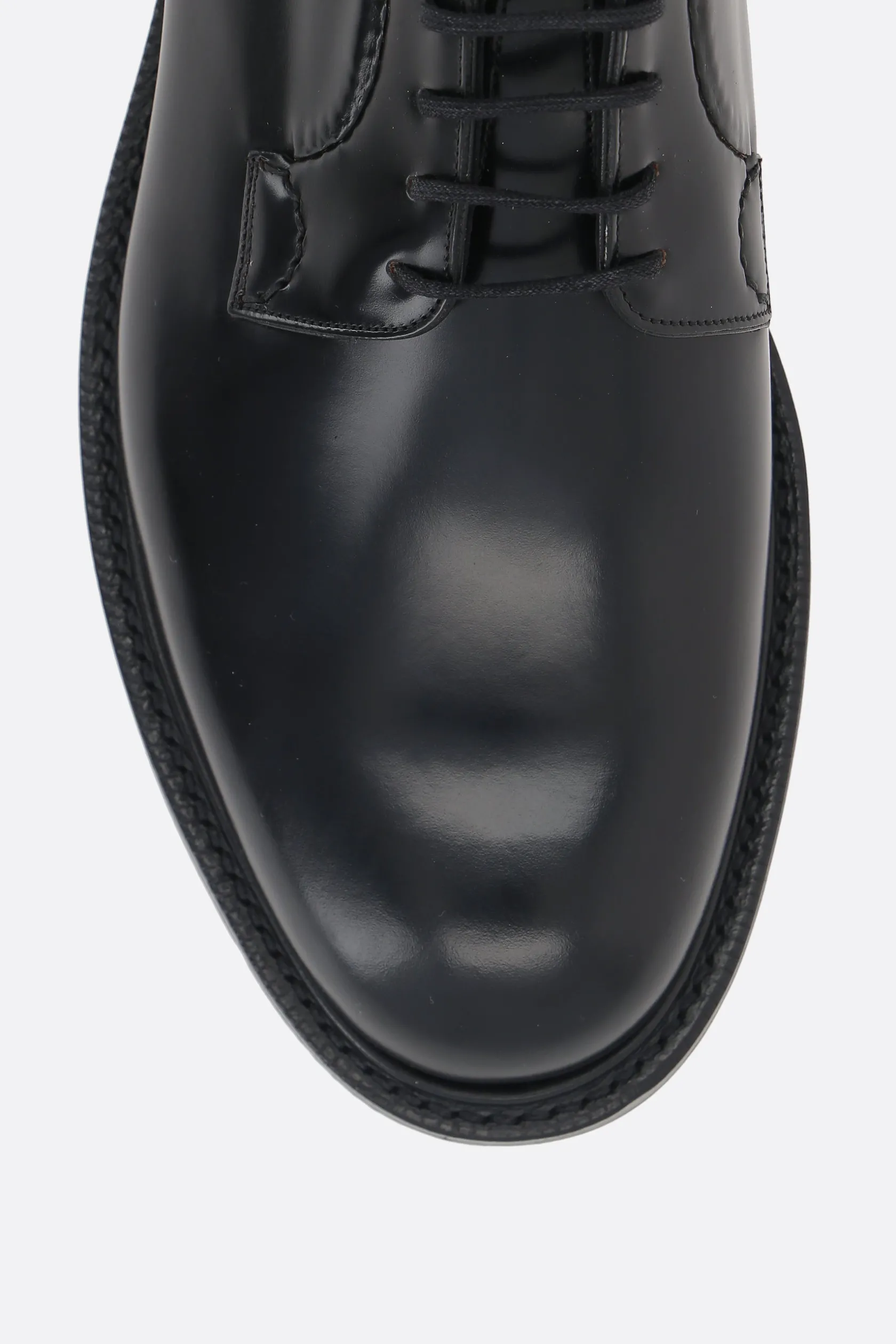 Scarpe Stringate>CHURCH'S scarpa derby Shannon in pelle spazzolata Nero