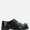 Scarpe Stringate>NAMACHEKO scarpa derby Stone in pelle spazzolata Nero