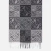 Accessori Da Indossare>LOEWE sciarpa Anagram in lana e cashmere Nero
