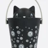 Lifestyle>UNITED PETS X 10 CORSO COMO secchiello porta crocchette per gatto Crick in plastica riciclata Nero