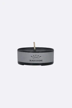 Lifestyle>GINORI 1735 sei candele profumate tea light Black Stone Nero