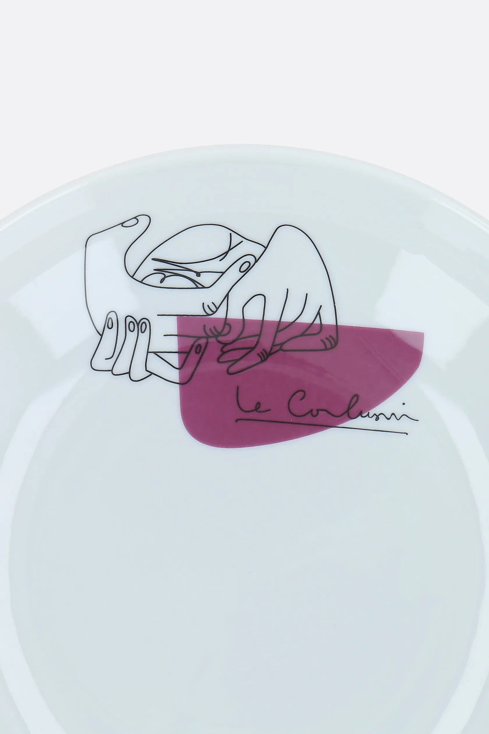 Lifestyle>CASSINA Service Prunier: set due piatti fondi in porcellana Bianco