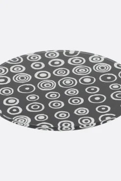Lifestyle>10 CORSO COMO set 6 sottobicchieri in plexiglass stampa cerchi Nero