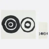Lifestyle>10 CORSO COMO set tovaglietta americana e tovagliolo in lino stampato Bianco