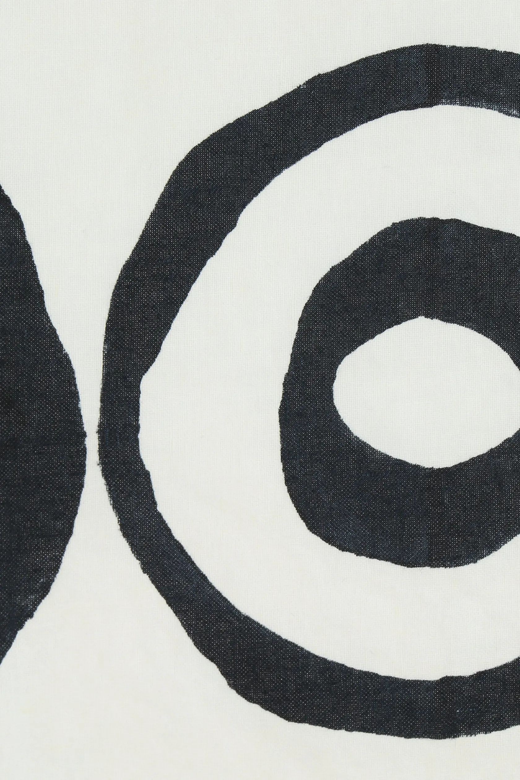 Lifestyle>10 CORSO COMO set tovaglietta americana e tovagliolo in lino stampato Bianco