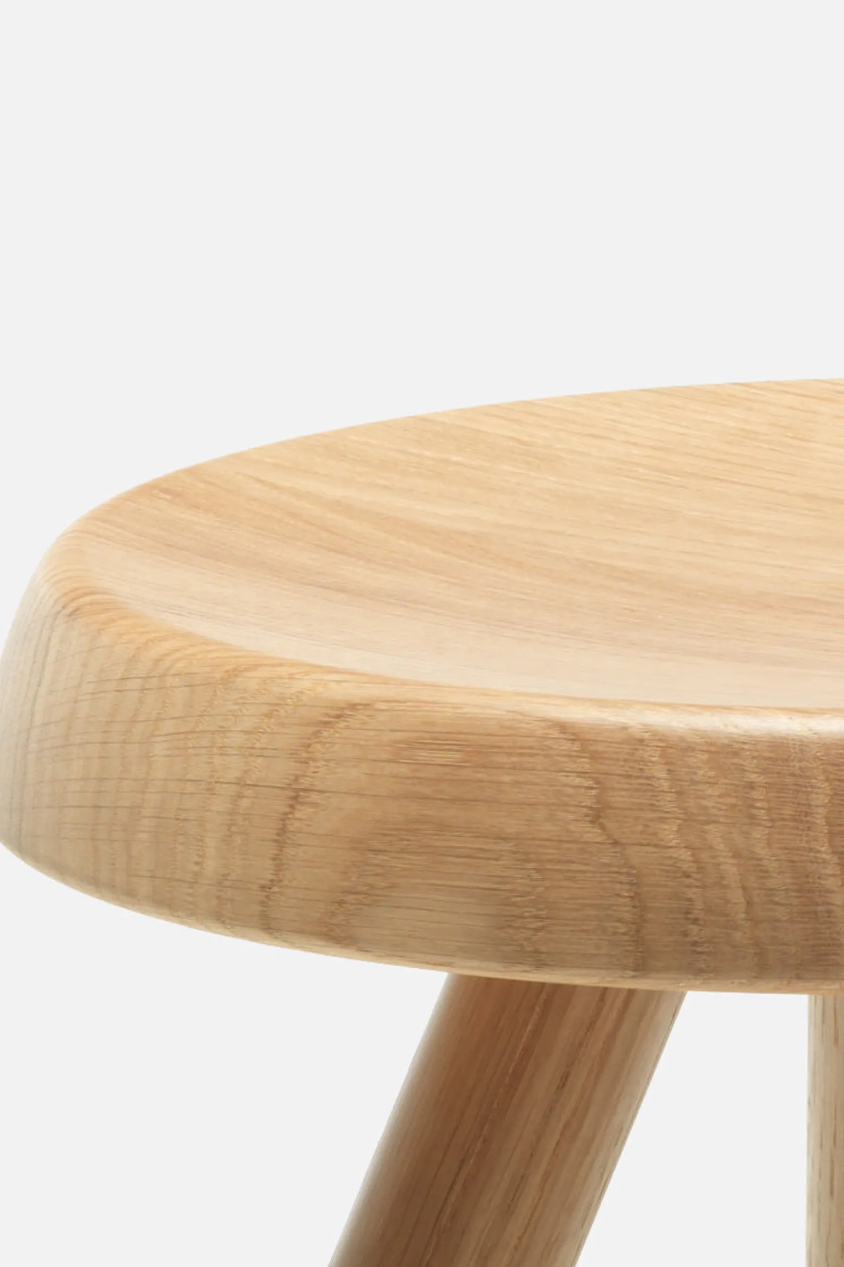 Lifestyle>CASSINA sgabello Tabouret Berger in massello di rovere Marrone