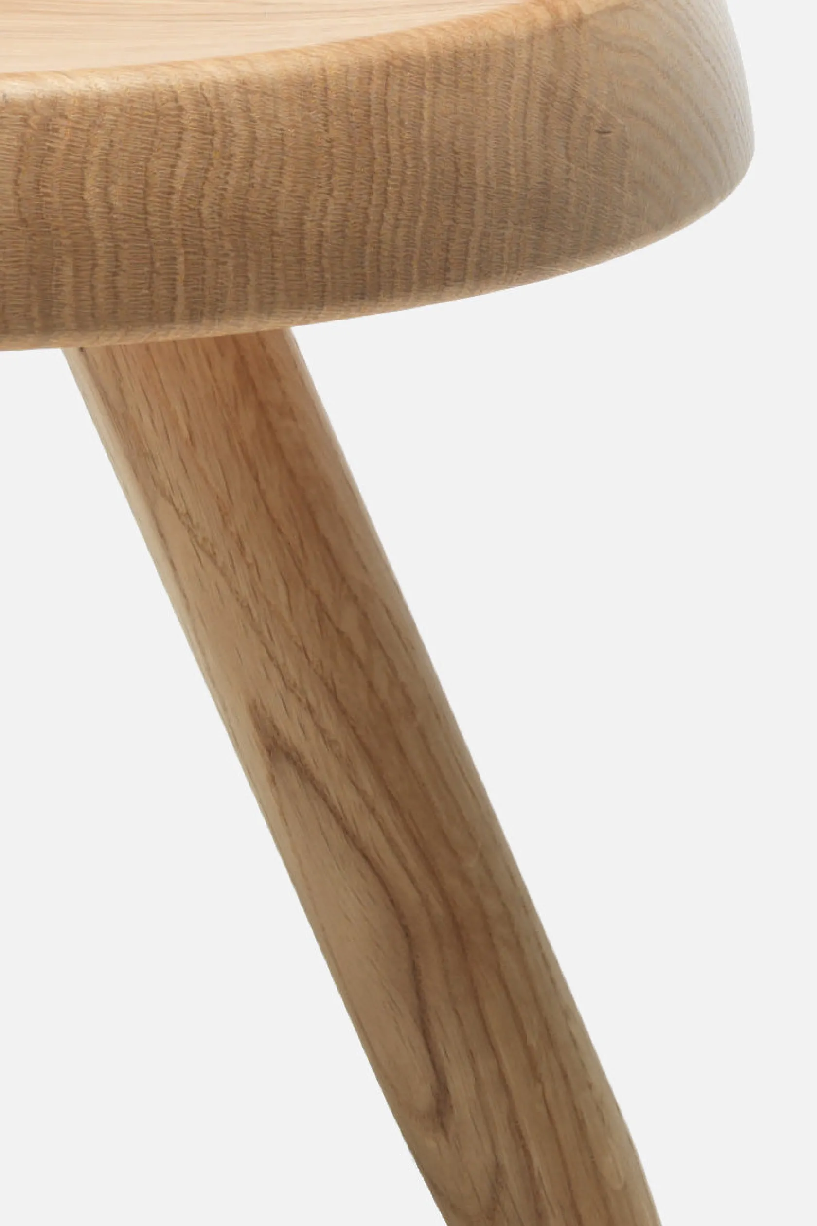 Lifestyle>CASSINA sgabello Tabouret Berger in massello di rovere Marrone