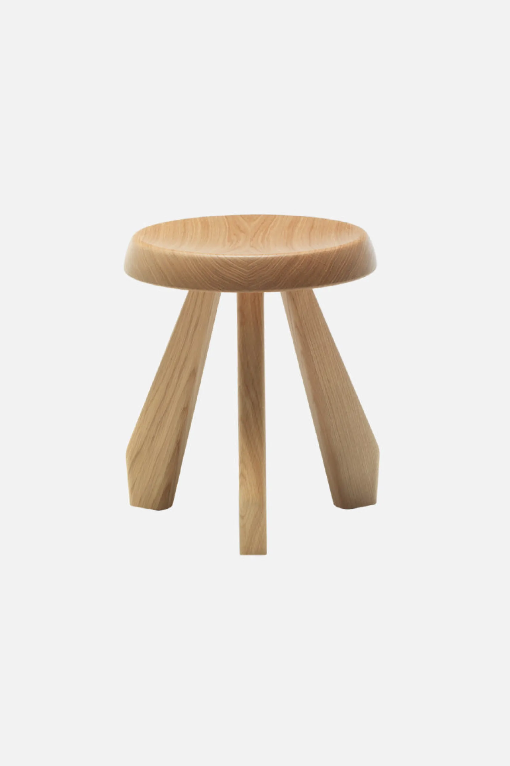 Lifestyle>CASSINA sgabello Tabouret Méribel in massello di rovere Marrone