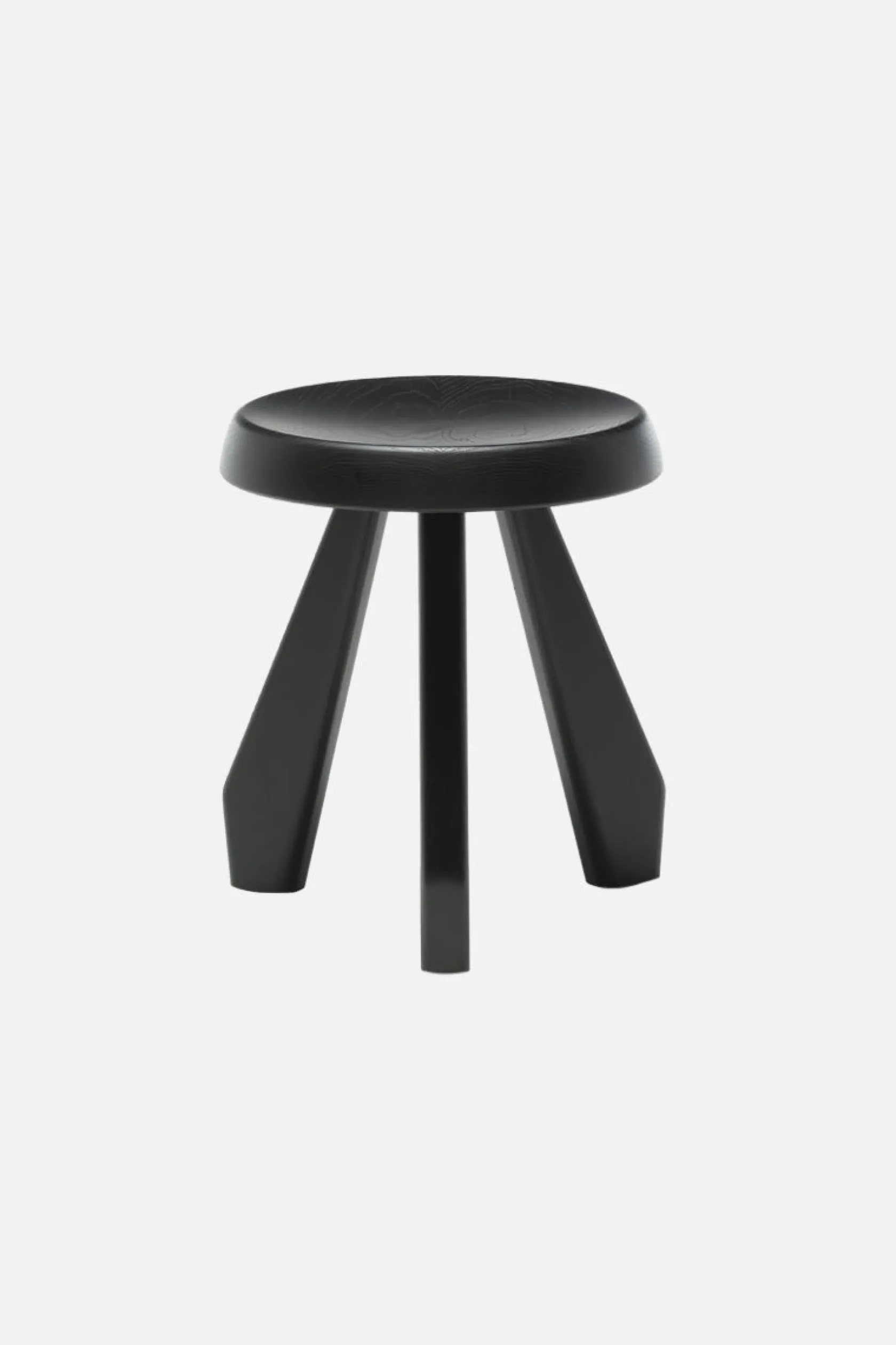 Lifestyle>CASSINA sgabello Tabouret Méribel in massello di rovere laccato Nero
