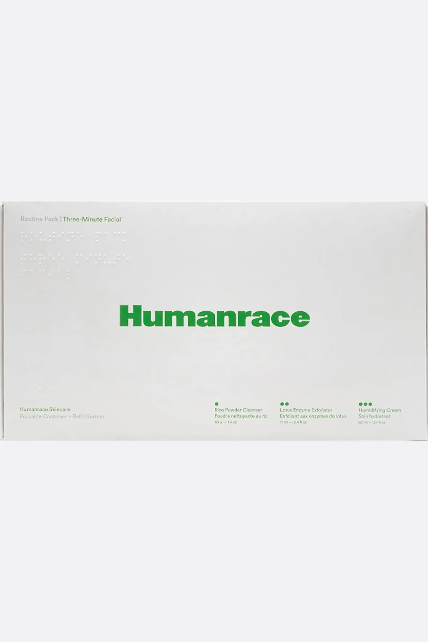 Profumi E Beauty>HUMANRACE Skincare Routine Pack -Three-Minute Facial Neutro