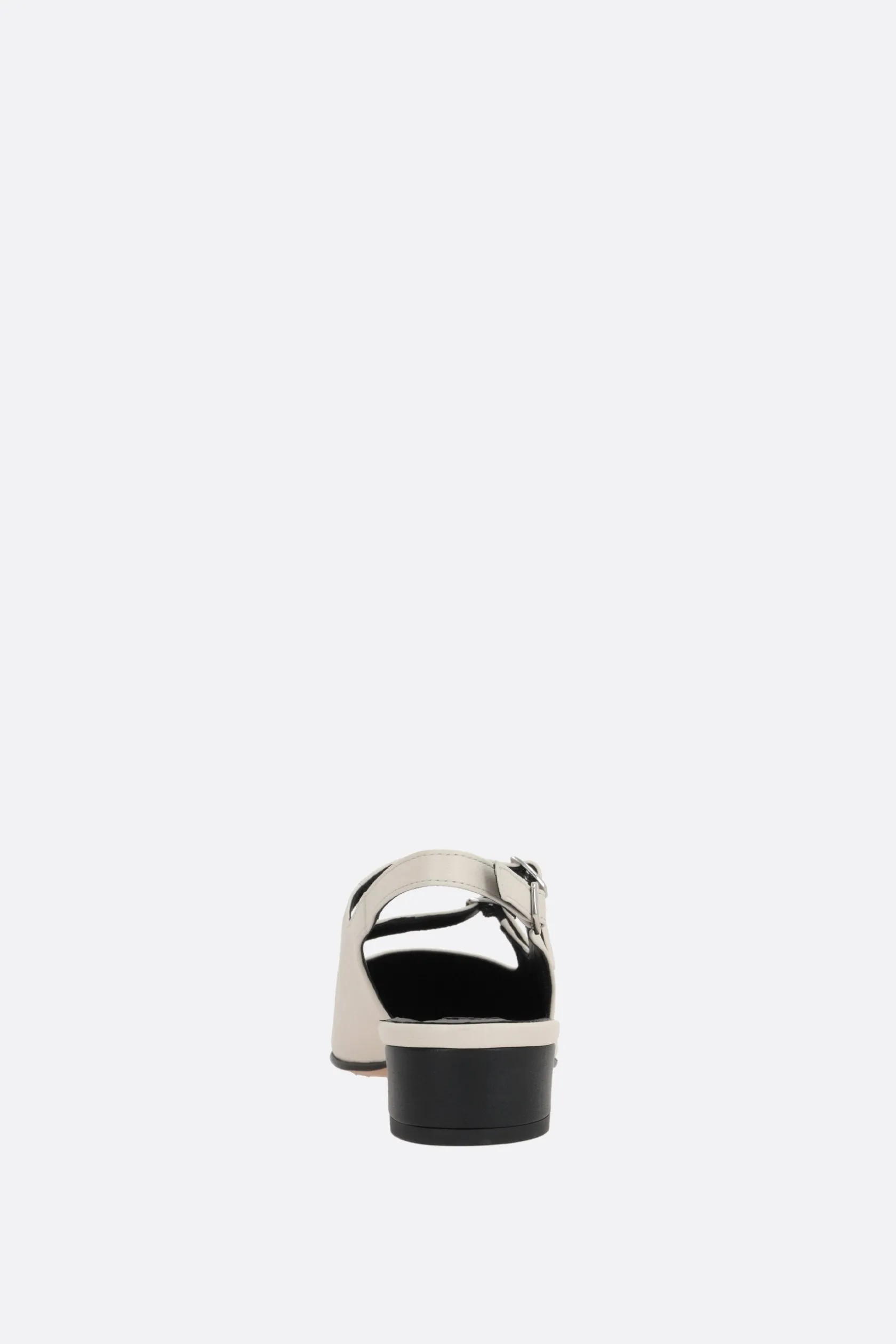Décolletés E Slingbacks>CAREL PARIS slingback Abricot in nappa bicolore Neutro