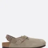 Décolletés E Slingbacks>BIRKENSTOCK slingback flat Tokio II in suede (Narrow Fit) Neutro
