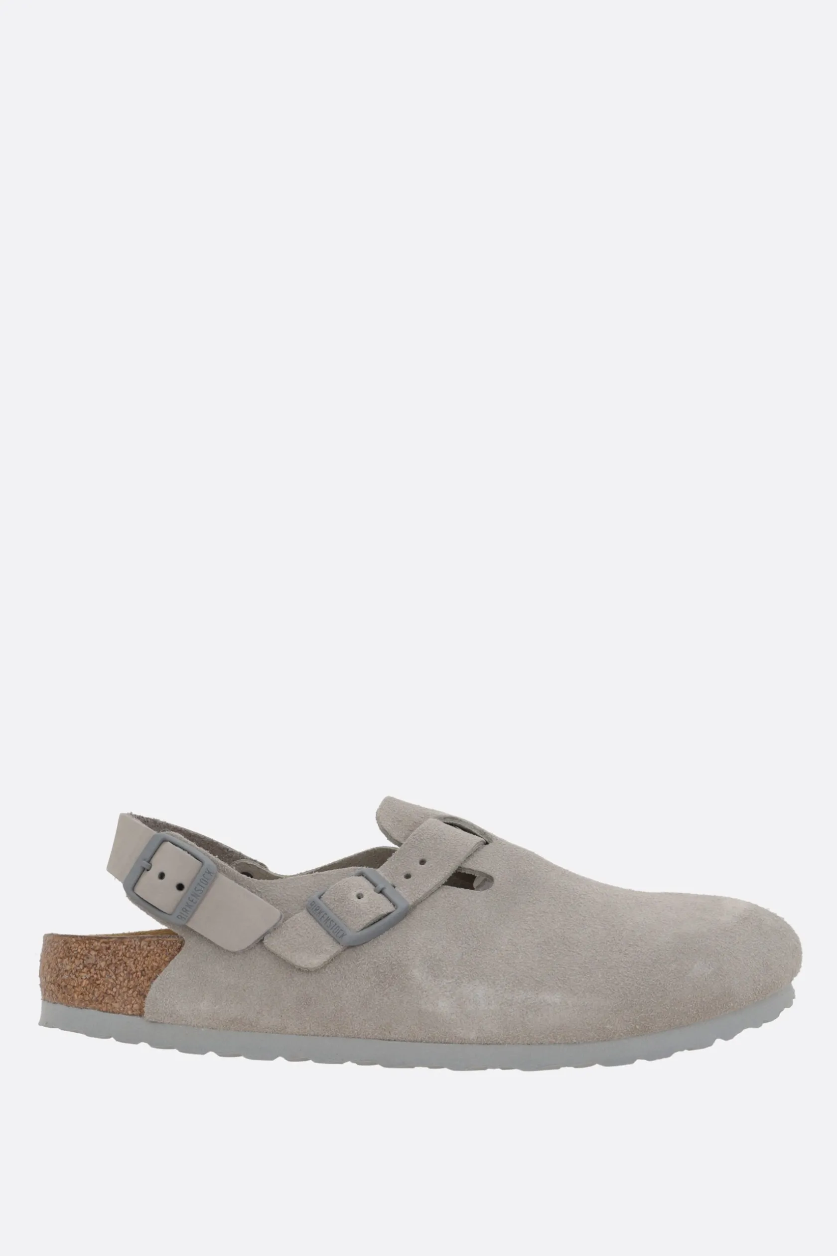 Sandali>BIRKENSTOCK slingback flat Tokio II in suede (Narrow Fit) Grigio