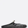 Décolletés E Slingbacks>TORY BURCH slingback mary-jane Jelly Mellow in gomma Nero