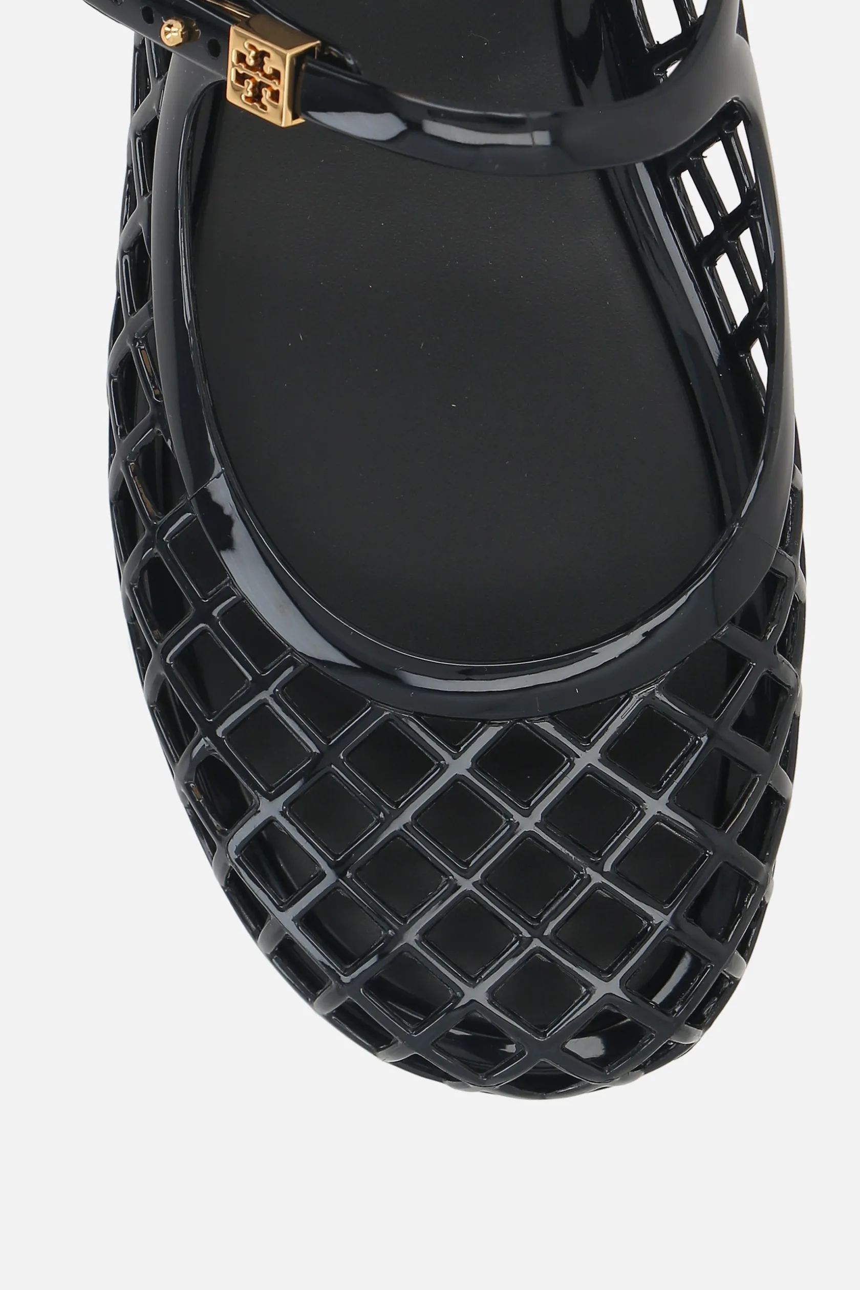 Décolletés E Slingbacks>TORY BURCH slingback mary-jane Jelly Mellow in gomma Nero