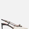 Décolletés E Slingbacks>ROGER VIVIER slingback Viv' Canard in vernice Multicolor