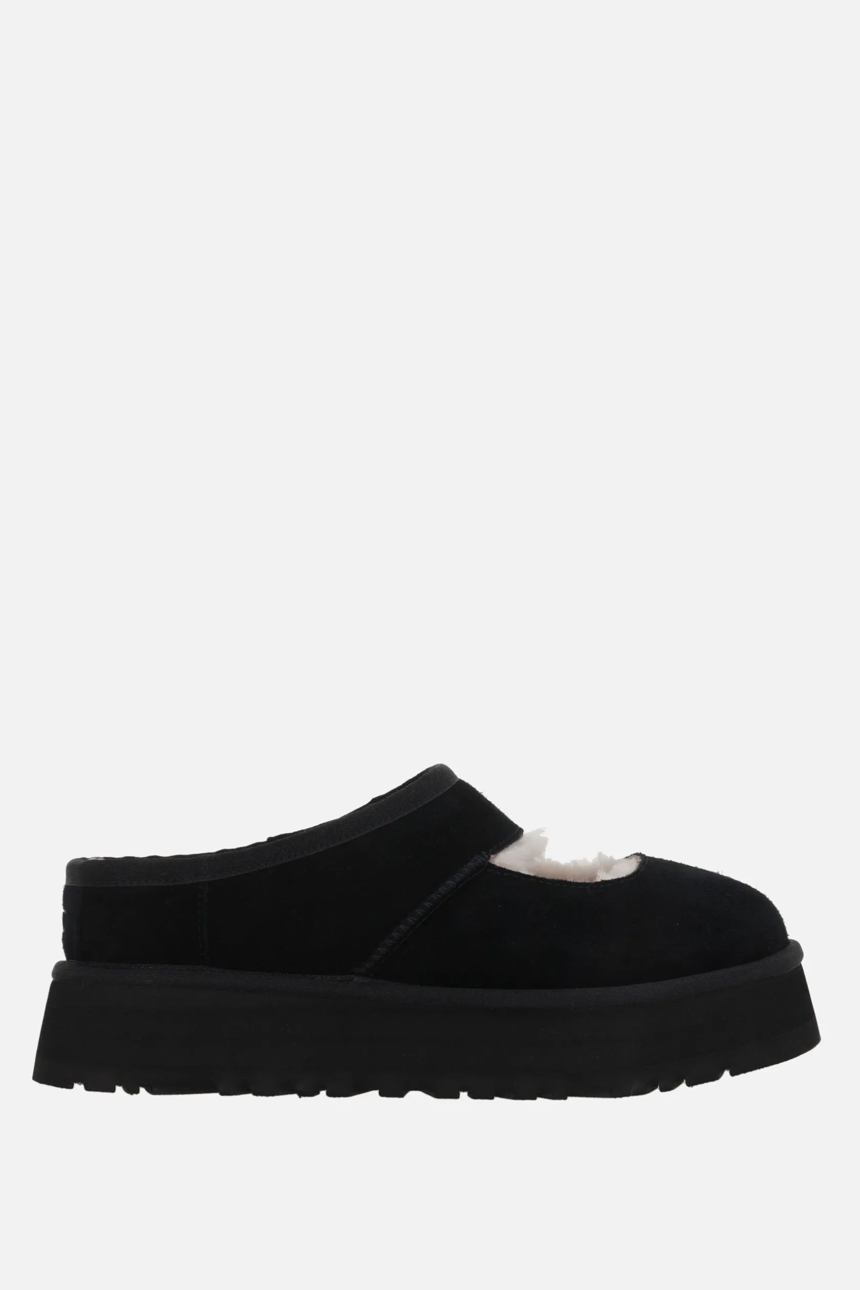 Scarpe Basse>UGG slipper Bea Mary Jane in suede Nero