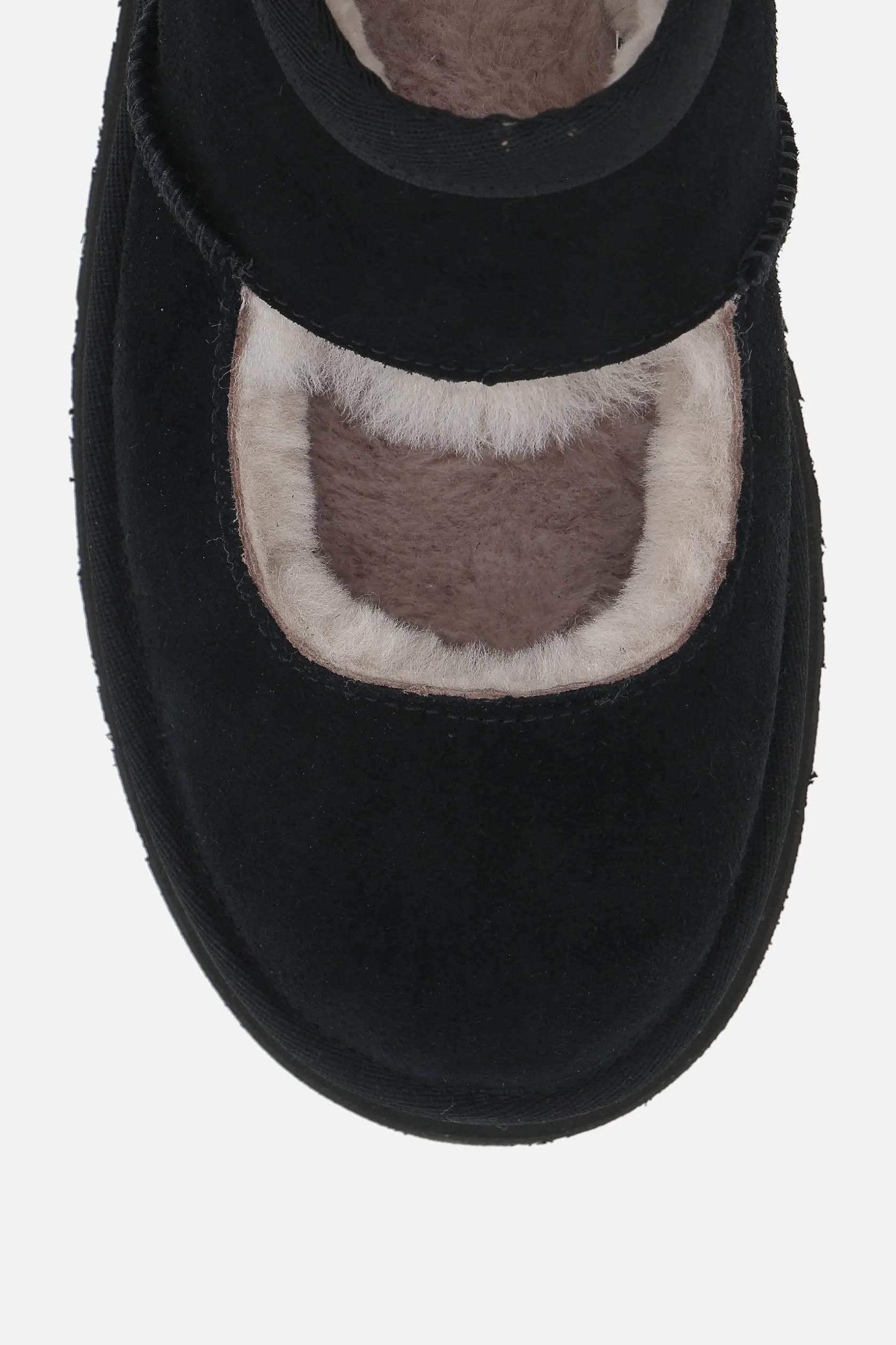 Scarpe Basse>UGG slipper Bea Mary Jane in suede Nero