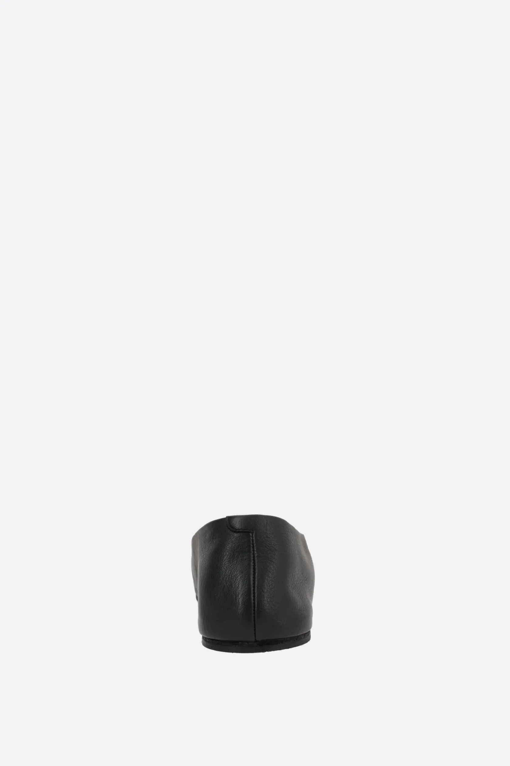 Mocassini E Slippers>MARSELL slipper Coltellaccio in pelle granata Nero