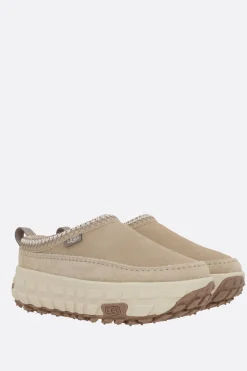 Mocassini E Slippers>UGG slipper flatform Venture Daze in suede Marrone