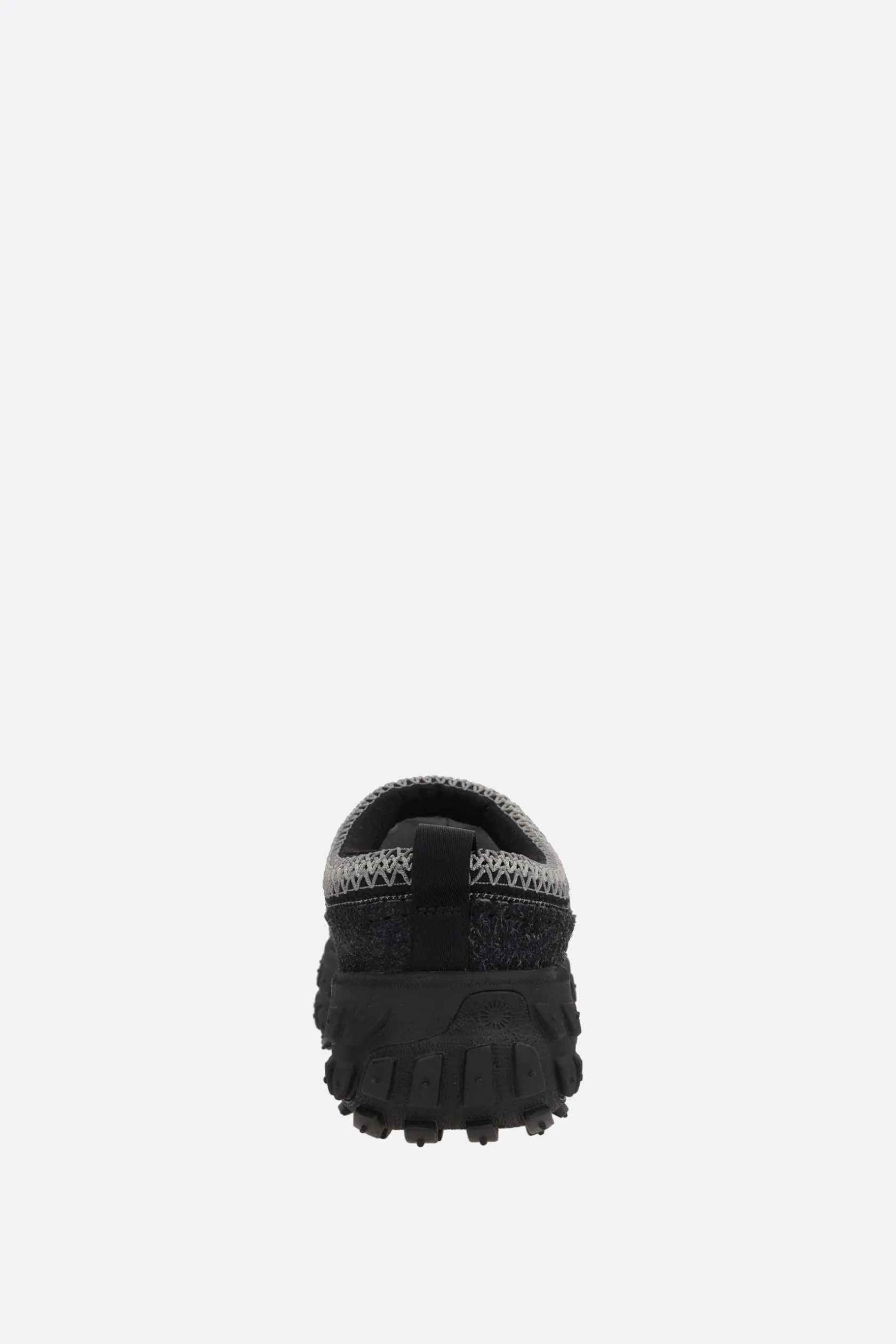 Mocassini E Slippers>UGG slipper flatform Venture Daze in suede Nero