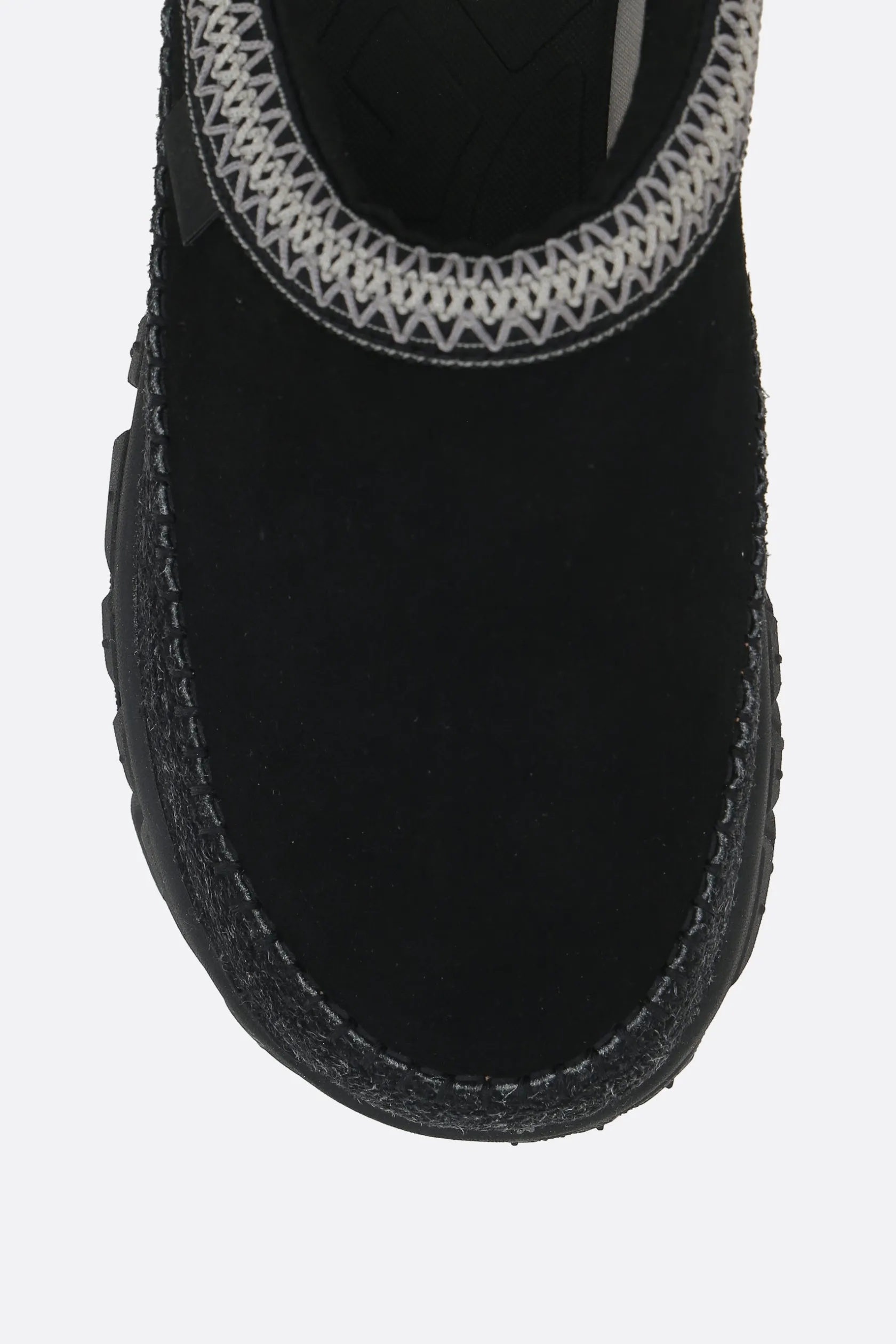 Mocassini E Slippers>UGG slipper flatform Venture Daze in suede Nero