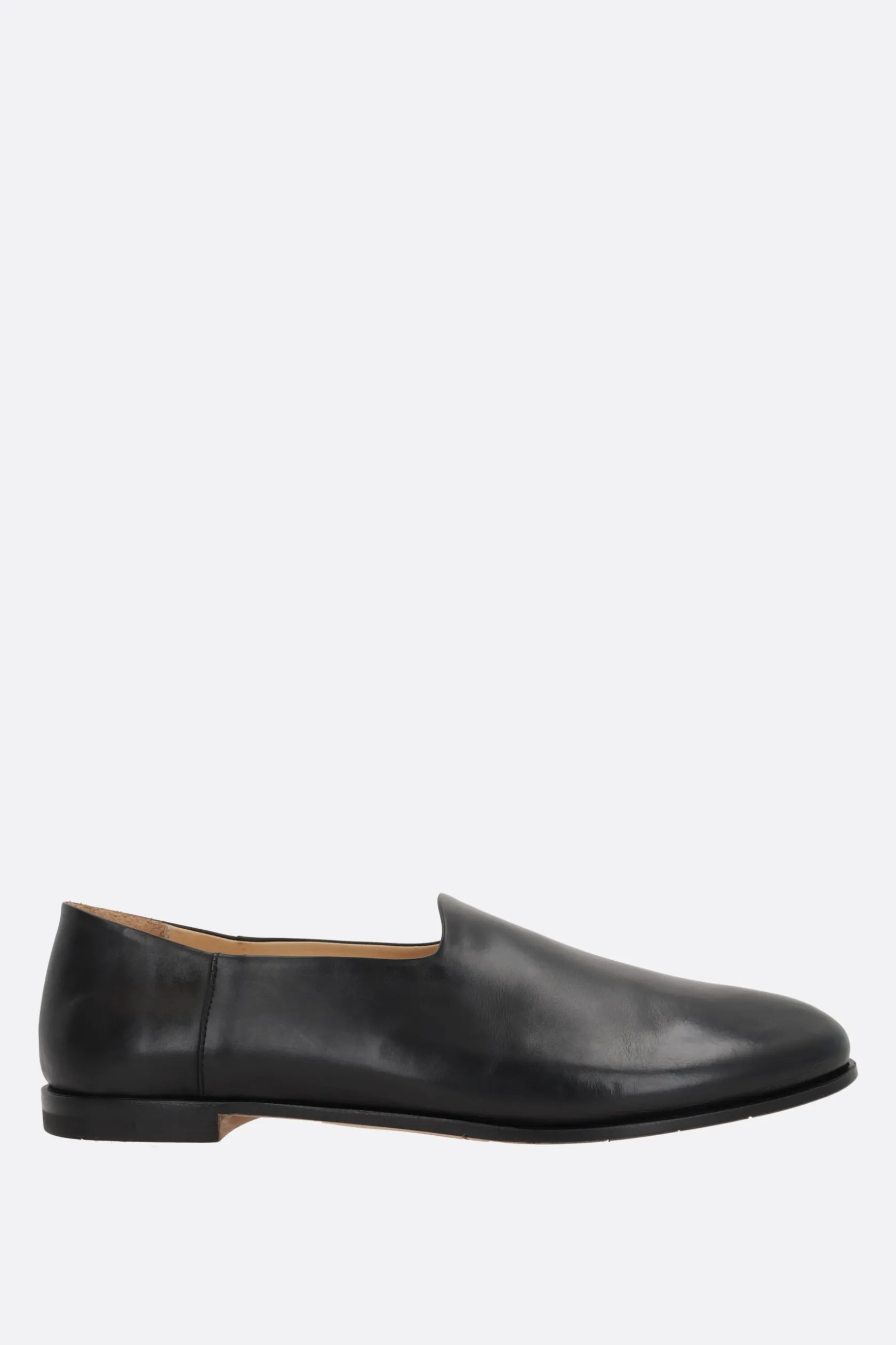 Mocassini E Slippers>PREMIATA slipper Land in pelle liscia Nero