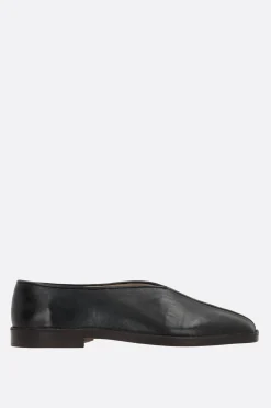 Mocassini E Slippers>LEMAIRE slipper Piped in nappa Nero