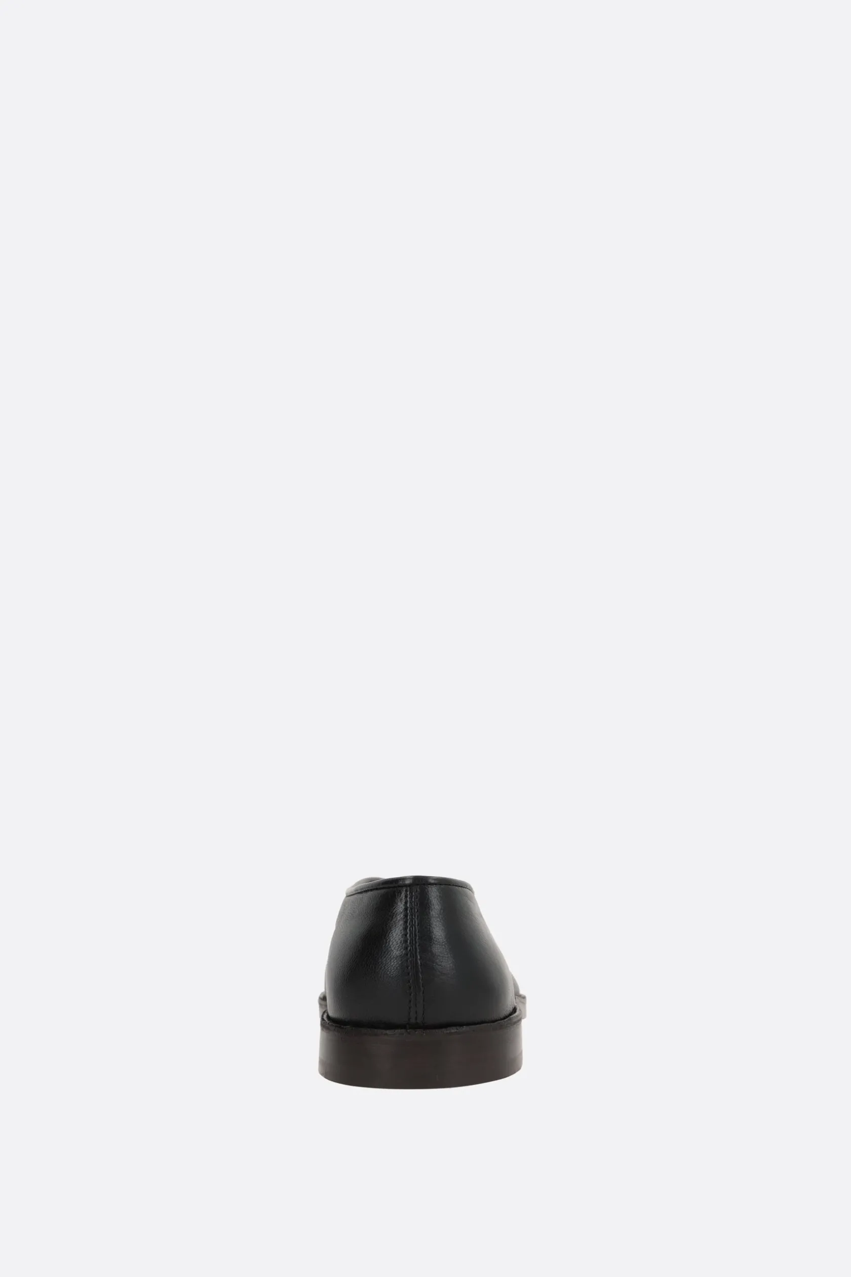 Mocassini E Slippers>LEMAIRE slipper Piped in nappa Nero